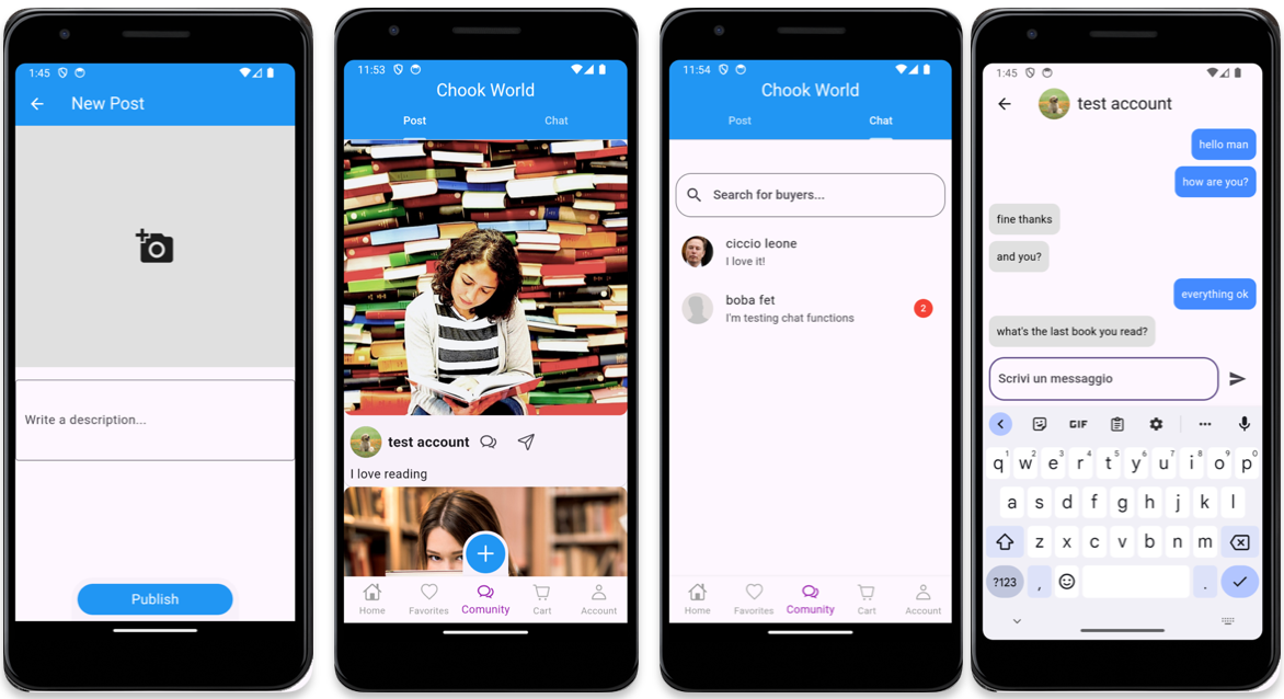 Funzionalità social in un’app e-commerce: post pubblici e messaggistica